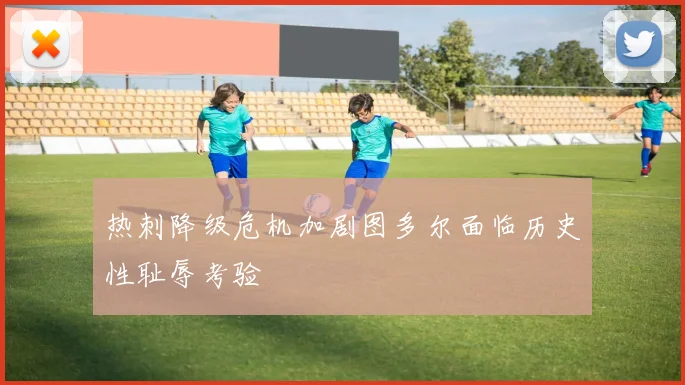 热刺降级危机加剧图多尔面临历史性耻辱考验